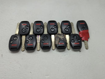 compare product Lot of 10 Honda Keyless Entry Remote Fob MIXED FCC IDS 1475346