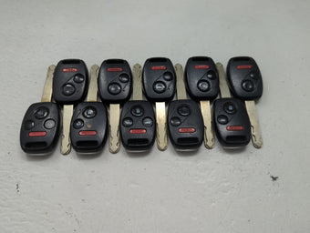compare product Lot of 10 Honda Keyless Entry Remote Fob MIXED FCC IDS 1475347