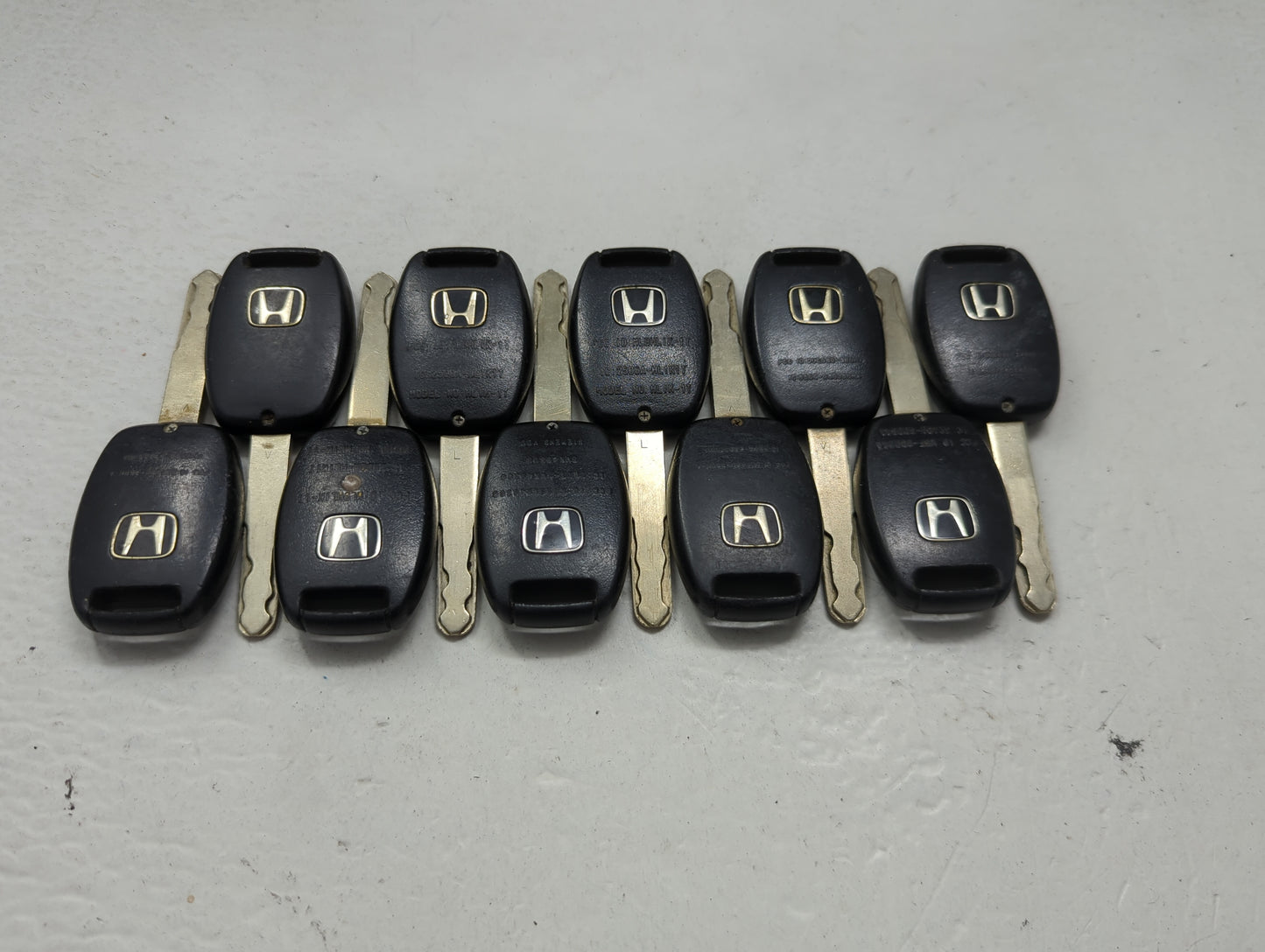 Lot of 10 Honda Keyless Entry Remote Fob MIXED FCC IDS 1475347 - Oemusedautoparts1.com