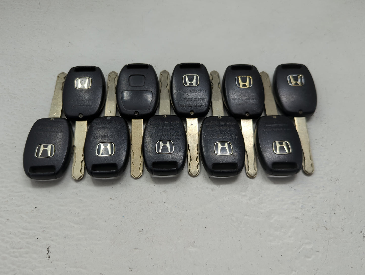 Lot of 10 Honda Keyless Entry Remote Fob MIXED FCC IDS 1475349 - Oemusedautoparts1.com
