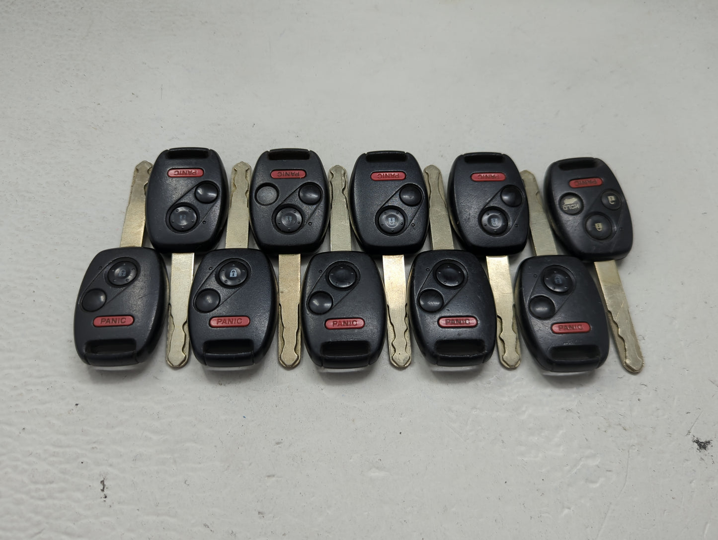 Lot of 10 Honda Keyless Entry Remote Fob MIXED FCC IDS 1475361 - Oemusedautoparts1.com