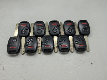 compare product Lot of 10 Honda Keyless Entry Remote Fob MIXED FCC IDS 1475362