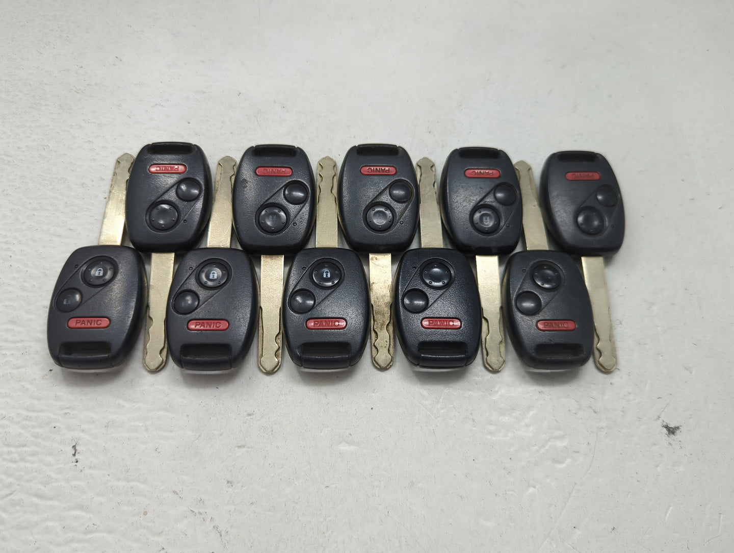 Lot of 10 Honda Keyless Entry Remote Fob MIXED FCC IDS 1475364 - Oemusedautoparts1.com