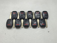 Lot of 10 Honda Keyless Entry Remote Fob MIXED FCC IDS 1475366 - Oemusedautoparts1.com
