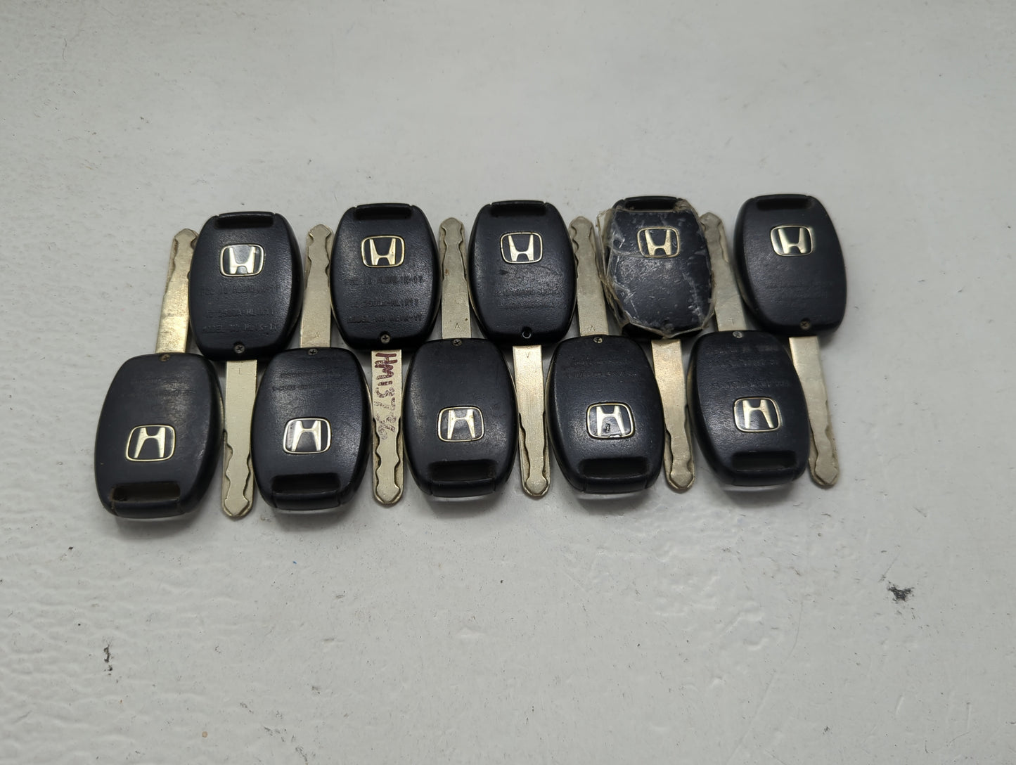 Lot of 10 Honda Keyless Entry Remote Fob MIXED FCC IDS 1475366 - Oemusedautoparts1.com