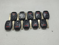 Lot of 10 Honda Keyless Entry Remote Fob MIXED FCC IDS 1475383 - Oemusedautoparts1.com