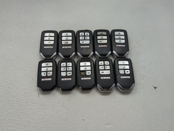 compare product Lot of 10 Honda Keyless Entry Remote Fob MIXED FCC IDS MIXED PART 1475430