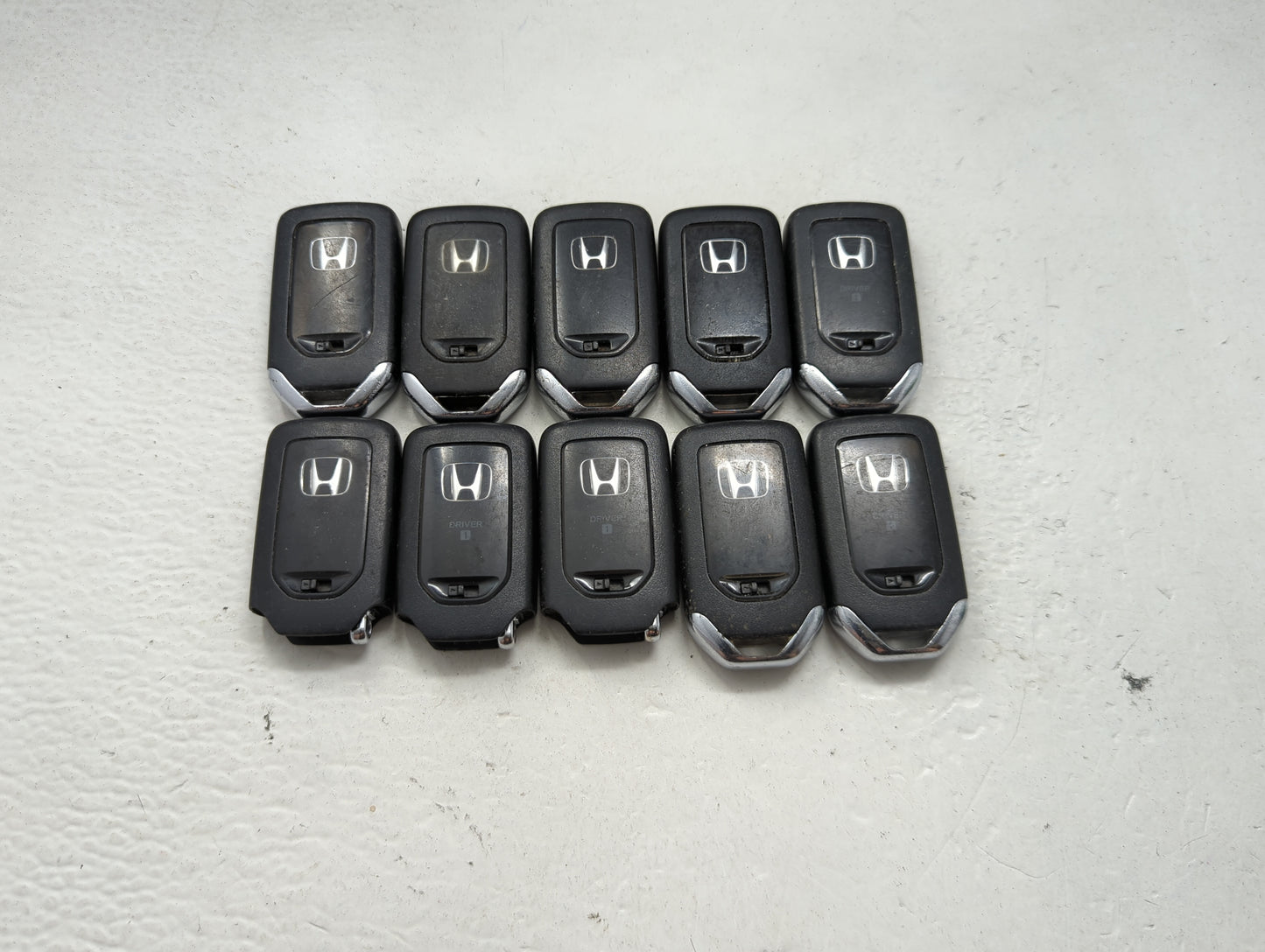 Lot of 10 Honda Keyless Entry Remote Fob MIXED FCC IDS MIXED PART 1475430 - Oemusedautoparts1.com