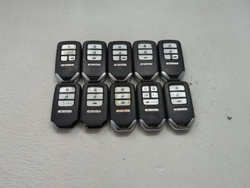 Lot of 10 Honda Keyless Entry Remote Fob MIXED FCC IDS MIXED PART 1475445 - Oemusedautoparts1.com