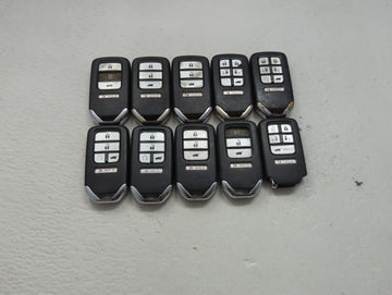 Lot of 10 Honda Keyless Entry Remote Fob MIXED FCC IDS MIXED PART 1475446 - Oemusedautoparts1.com