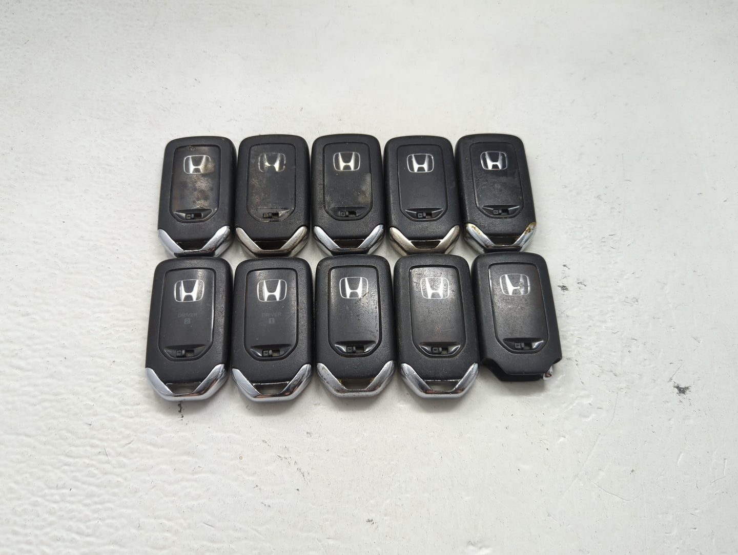 Lot of 10 Honda Keyless Entry Remote Fob MIXED FCC IDS MIXED PART 1475446 - Oemusedautoparts1.com