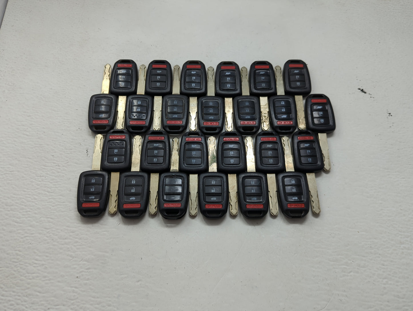 Lot of 25 Honda Keyless Entry Remote Fob MIXED FCC IDS 1476625 - Oemusedautoparts1.com