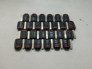 Lot of 25 Honda Keyless Entry Remote Fob MIXED FCC IDS 1476698 - Oemusedautoparts1.com