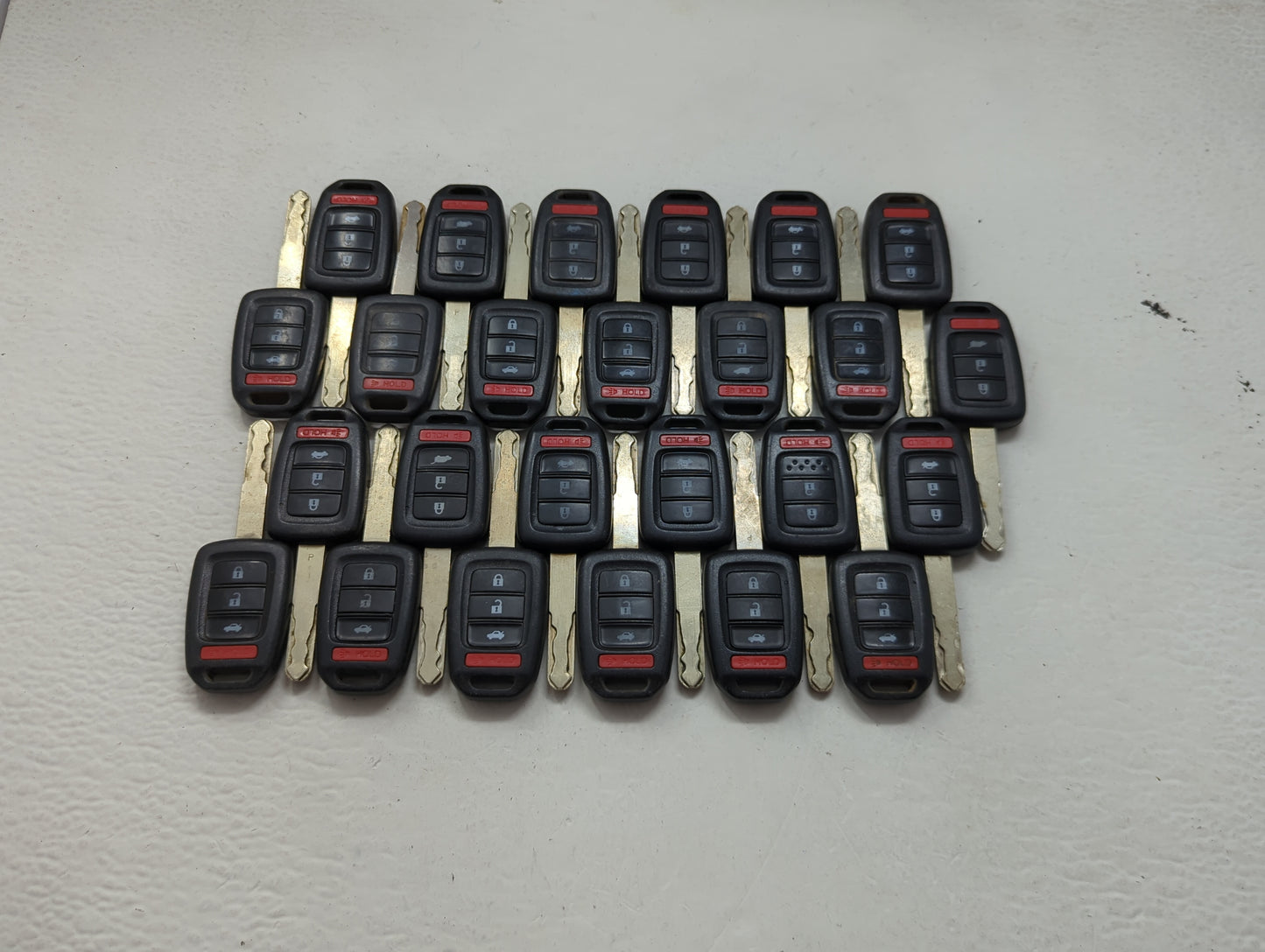 Lot of 25 Honda Keyless Entry Remote Fob MIXED FCC IDS 1476700 - Oemusedautoparts1.com