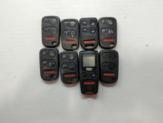 Lot of 8 Honda Keyless Entry Remote Fob E4EG8DN | OUCG8D-400H-A - Oemusedautoparts1.com