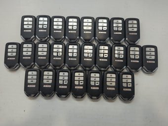compare product Lot of 24 Honda Keyless Entry Remote Fob MIXED FCC IDS MIXED PART NUMBERS