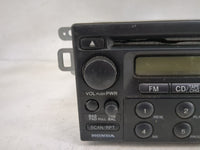 1998-2000 Honda Accord Radio AM FM Cd Player Receiver Replacement Fits Fits 1998 1999 2000 2001 2002 2003 2004 OEM Used Auto