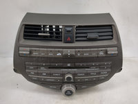 2008-2012 Honda Accord Radio AM FM Cd Player Receiver Replacement Fits Fits 2008 2009 2010 2011 2012 OEM Used Auto Parts - O