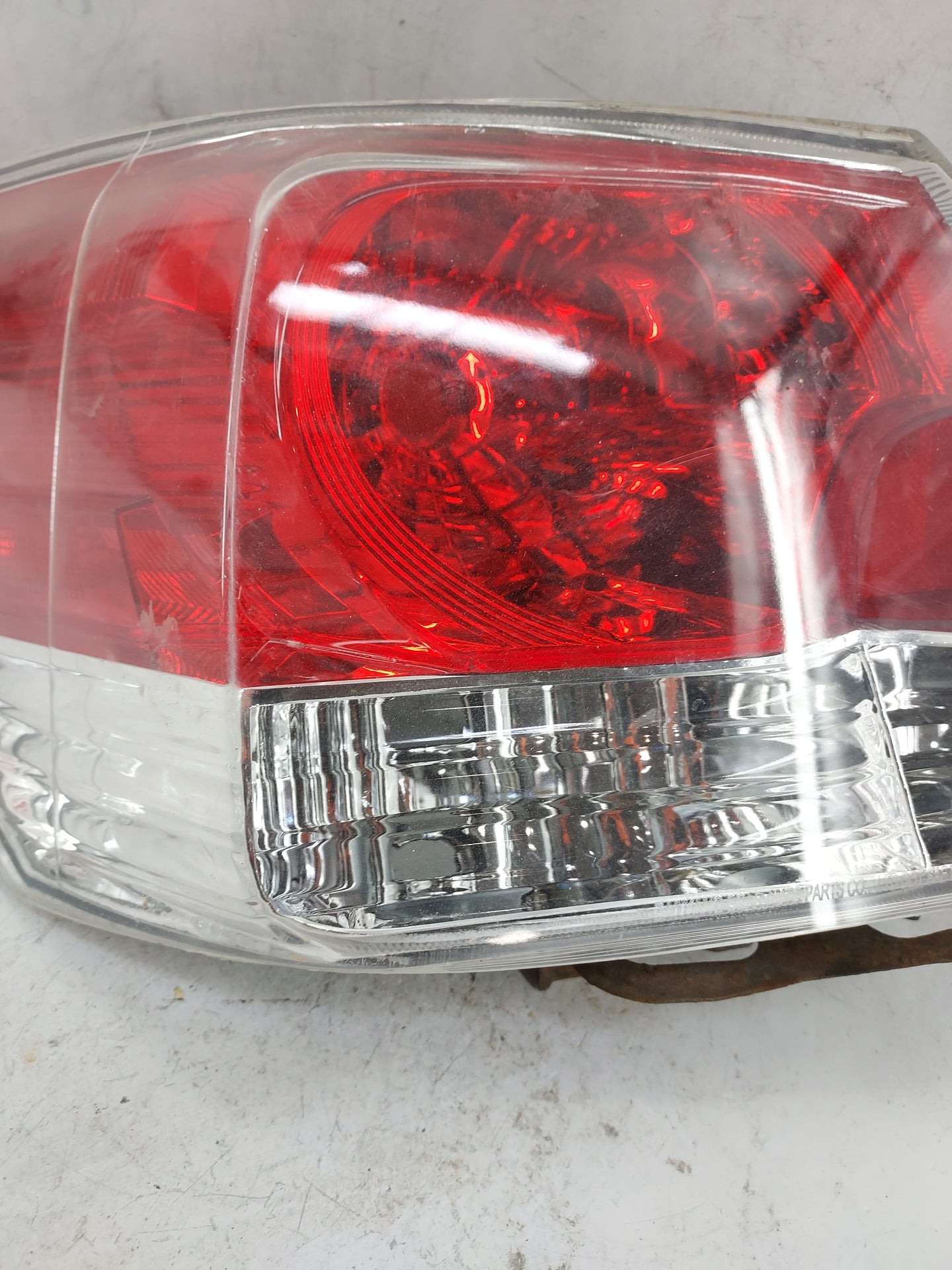2008-2010 Honda Accord Tail Light Assembly Driver Left OEM Fits Fits 2008 2009 2010 OEM Used Auto Parts - Oemusedautoparts1.