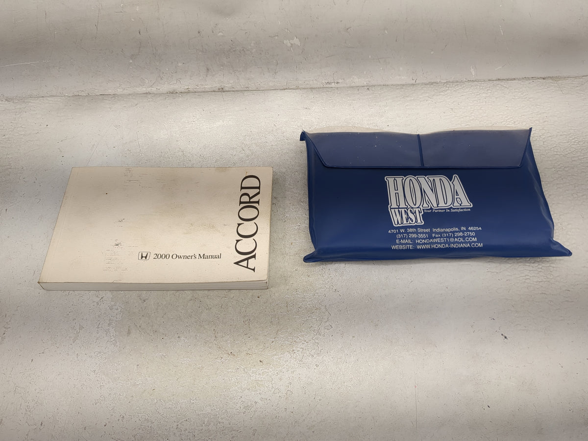 0 Honda Accord Owners Manual Book Guide OEM Used Auto Parts - Oemusedautoparts1.com