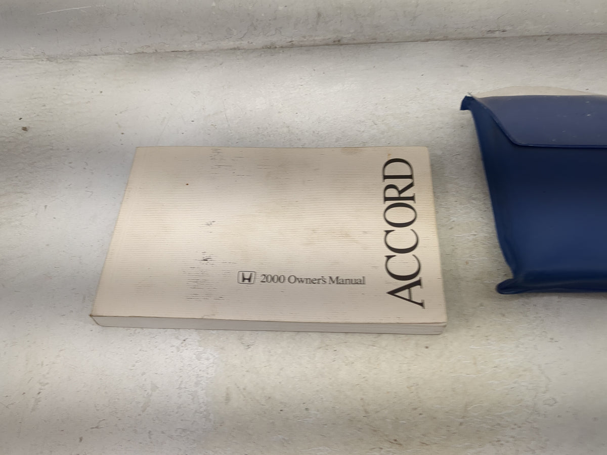 0 Honda Accord Owners Manual Book Guide OEM Used Auto Parts - Oemusedautoparts1.com