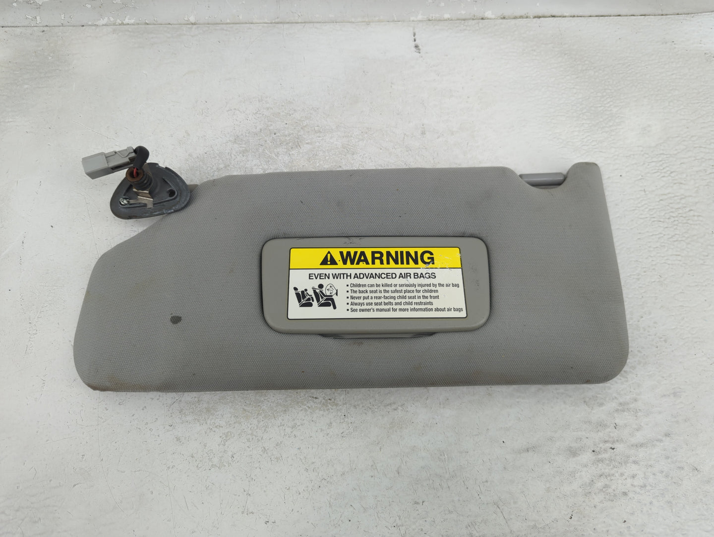 2003-2007 Honda Accord Sun Visor Shade Replacement Driver Left Mirror Fits Fits 2003 2004 2005 2006 2007 OEM Used Auto Parts