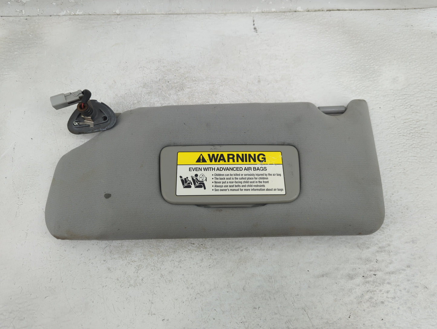 2003-2007 Honda Accord Sun Visor Shade Replacement Driver Left Mirror Fits Fits 2003 2004 2005 2006 2007 OEM Used Auto Parts
