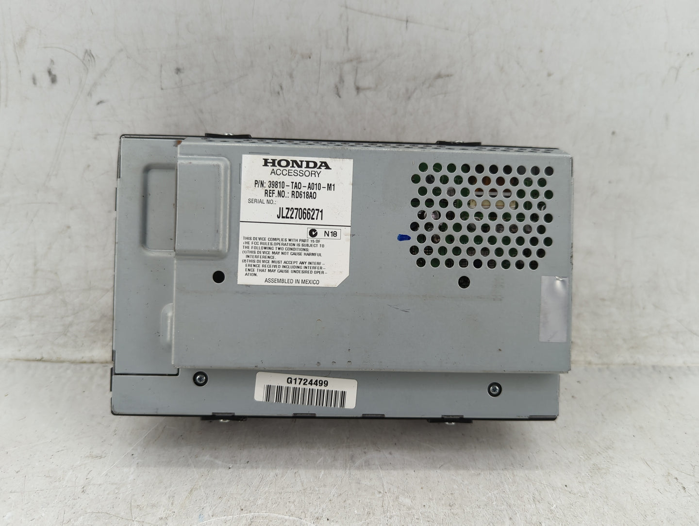 2008-2009 Honda Accord Information Display Screen - Oemusedautoparts1.com
