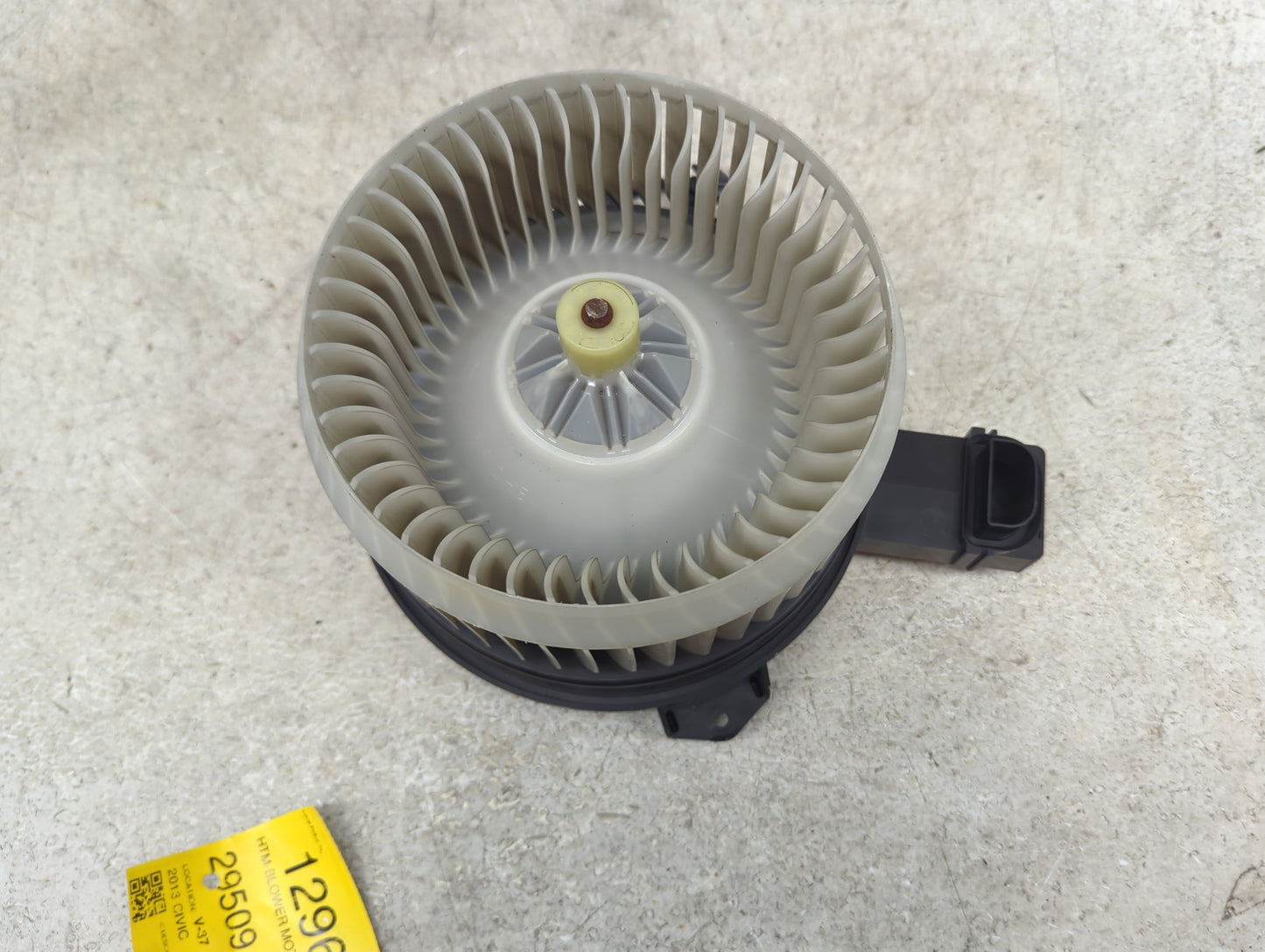 2012-2013 Honda Civic Heater AC Blower Motor Fits Fits 2012 2013 OEM Used Auto Parts - Oemusedautoparts1.com