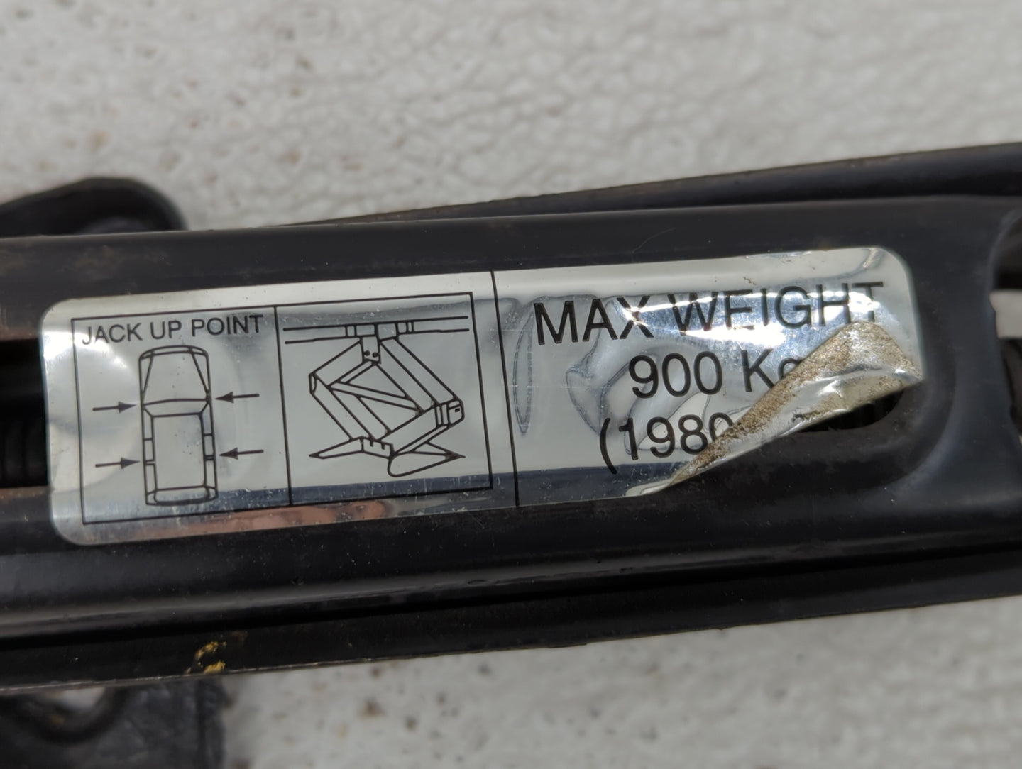 2010 Honda Civic Spare Scissor Car Jack 878536 - Oemusedautoparts1.com