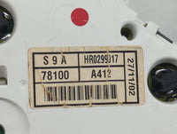 0 Honda Cr-V Instrument Cluster Speedometer Gauges Fits OEM Used Auto Parts - Oemusedautoparts1.com