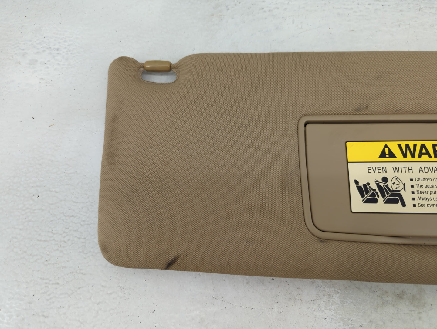 2006-2010 Honda Odyssey Sun Visor Shade Replacement Passenger Right Mirror Fits Fits 2006 2007 2008 2009 2010 OEM Used Auto 