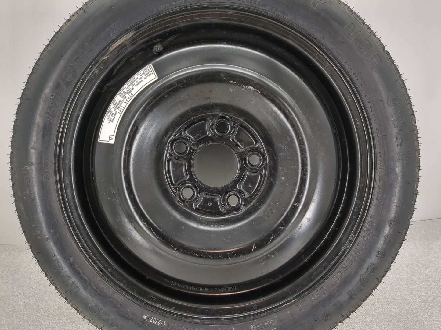 1999-2004 Honda Odyssey Spare Donut Tire Wheel Rim Oem - Oemusedautoparts1.com