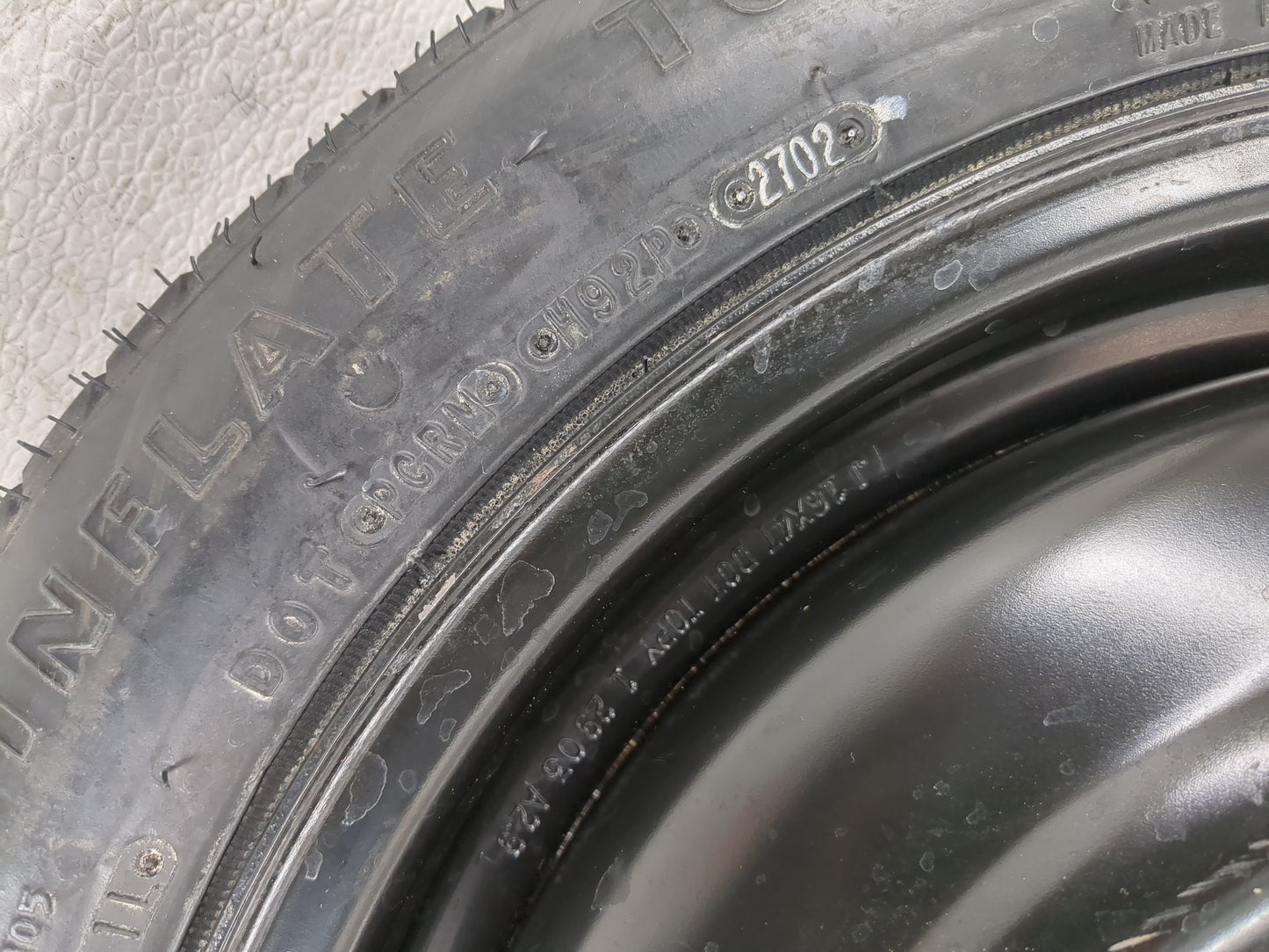 1999-2004 Honda Odyssey Spare Donut Tire Wheel Rim Oem - Oemusedautoparts1.com