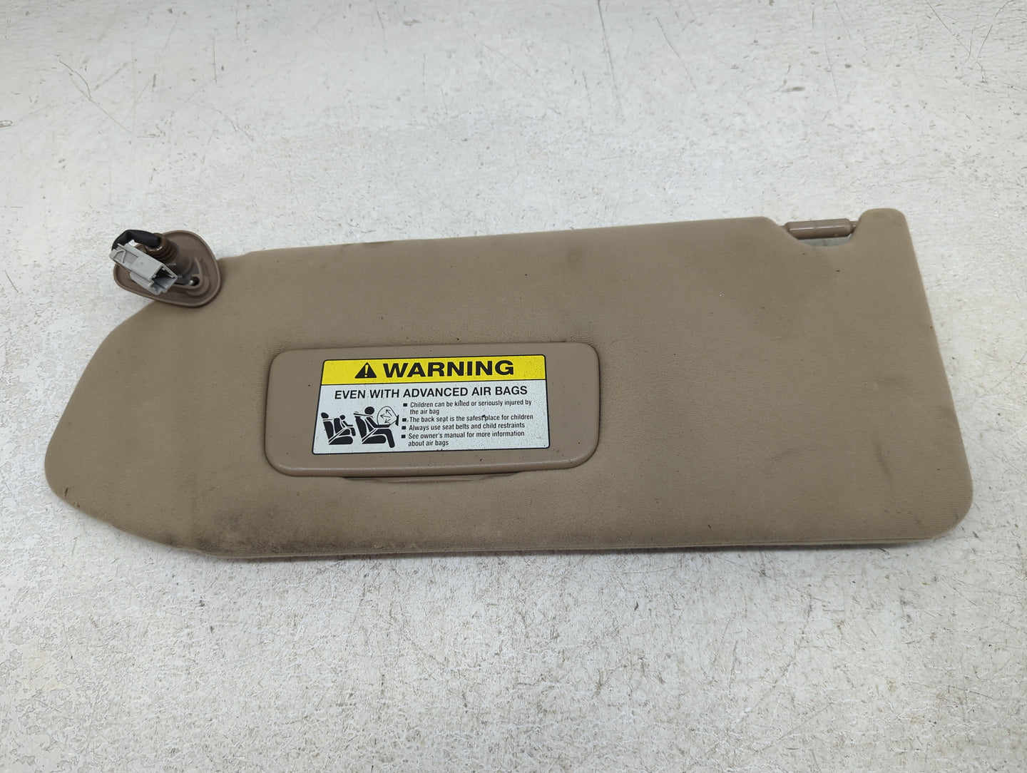 1999-2004 Honda Odyssey Sun Visor Shade Replacement Driver Left Mirror Fits Fits 1999 2000 2001 2002 2003 2004 OEM Used Auto