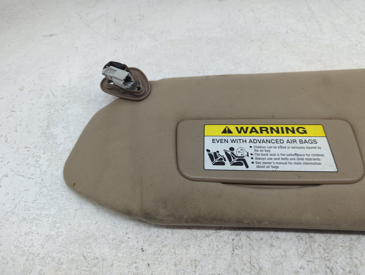 1999-2004 Honda Odyssey Sun Visor Shade Replacement Driver Left Mirror Fits Fits 1999 2000 2001 2002 2003 2004 OEM Used Auto