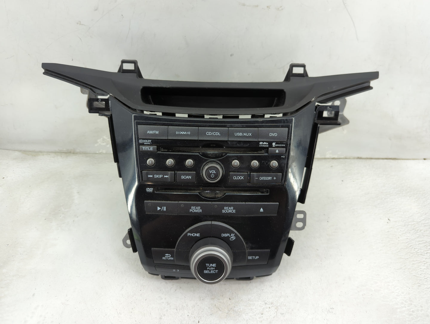 2011-2013 Honda Odyssey Radio AM FM Cd Player Receiver Replacement Fits Fits 2011 2012 2013 2014 2015 OEM Used Auto Parts - 