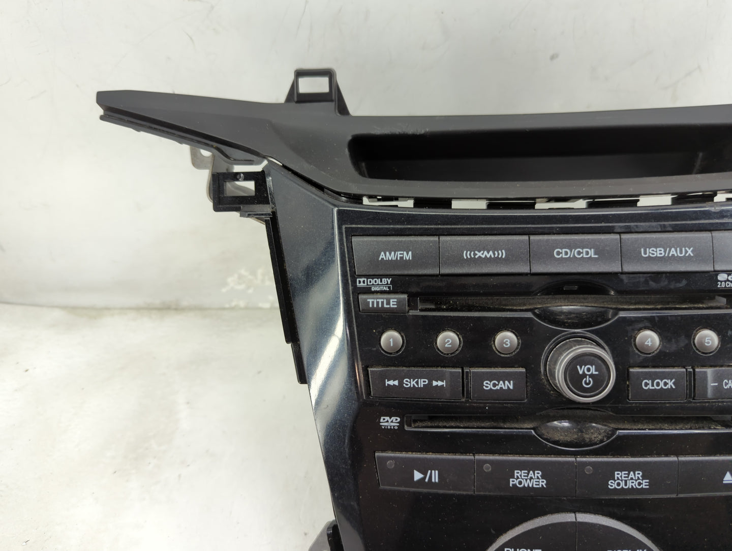 2011-2013 Honda Odyssey Radio AM FM Cd Player Receiver Replacement Fits Fits 2011 2012 2013 2014 2015 OEM Used Auto Parts - 