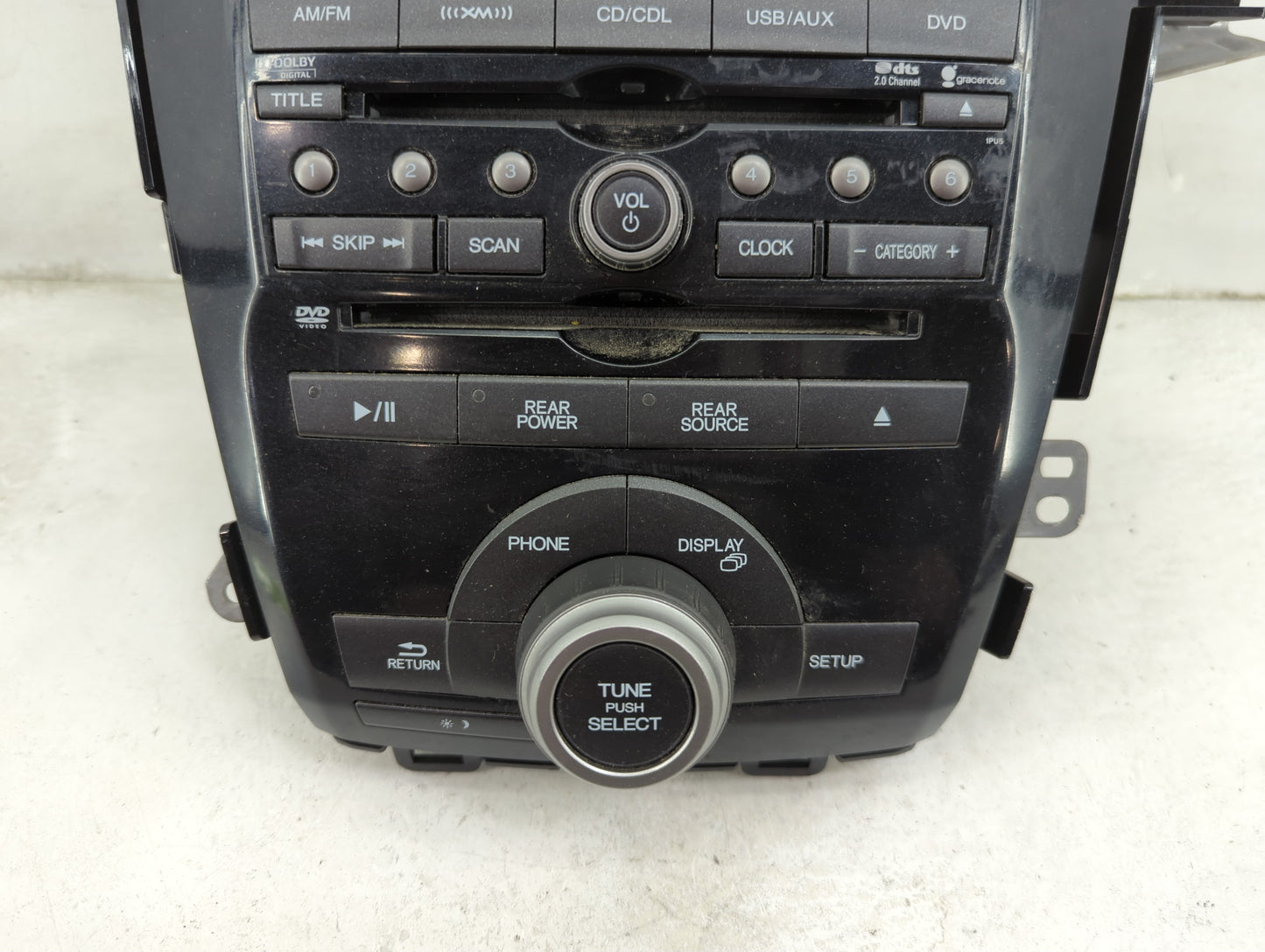 2011-2013 Honda Odyssey Radio AM FM Cd Player Receiver Replacement Fits Fits 2011 2012 2013 2014 2015 OEM Used Auto Parts - 