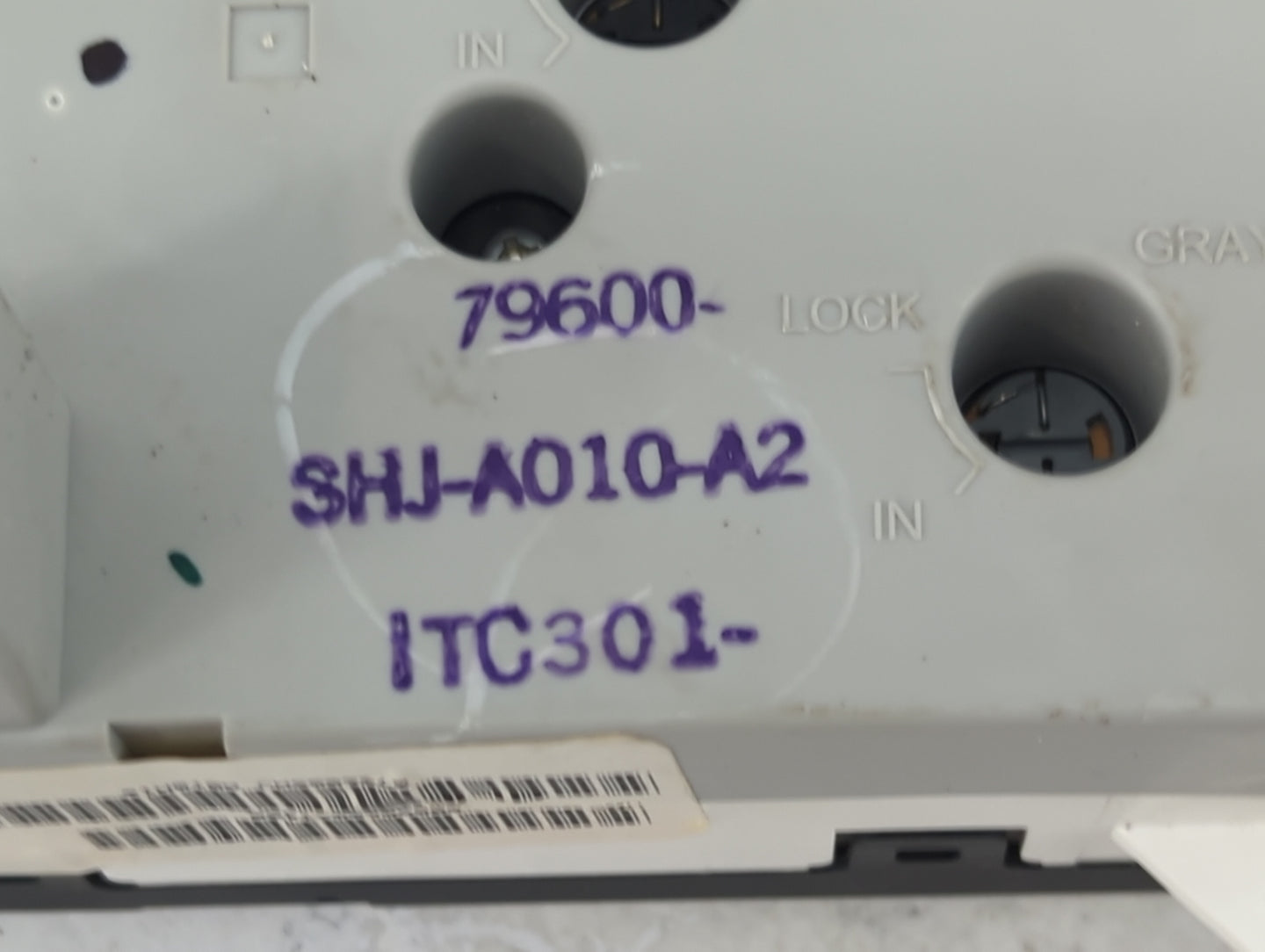 2005-2007 Honda Odyssey Climate Control Module Temperature AC/Heater Replacement Fits Fits 2005 2006 2007 OEM Used Auto Part