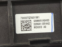 2019-2020 Honda Pilot Climate Control Module Temperature AC/Heater Replacement P/N:79600TG7A011M1 Fits Fits 2019 2020 OEM Us