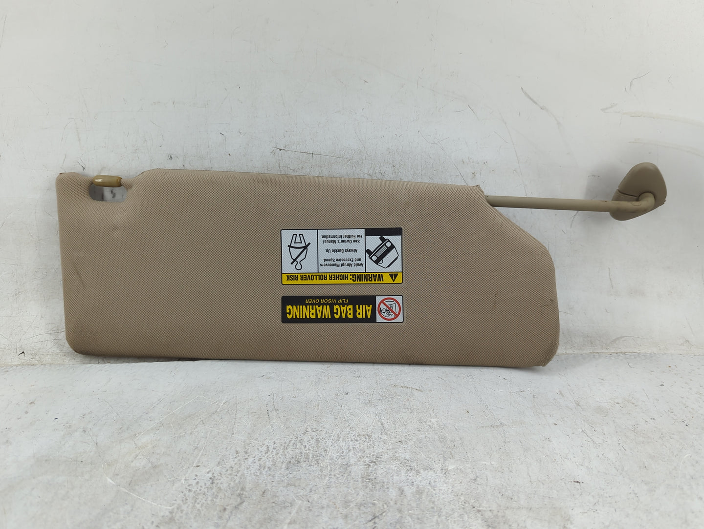 2006 Honda Ridgeline Sun Visor Shade Replacement Driver Left Mirror Fits OEM Used Auto Parts - Oemusedautoparts1.com