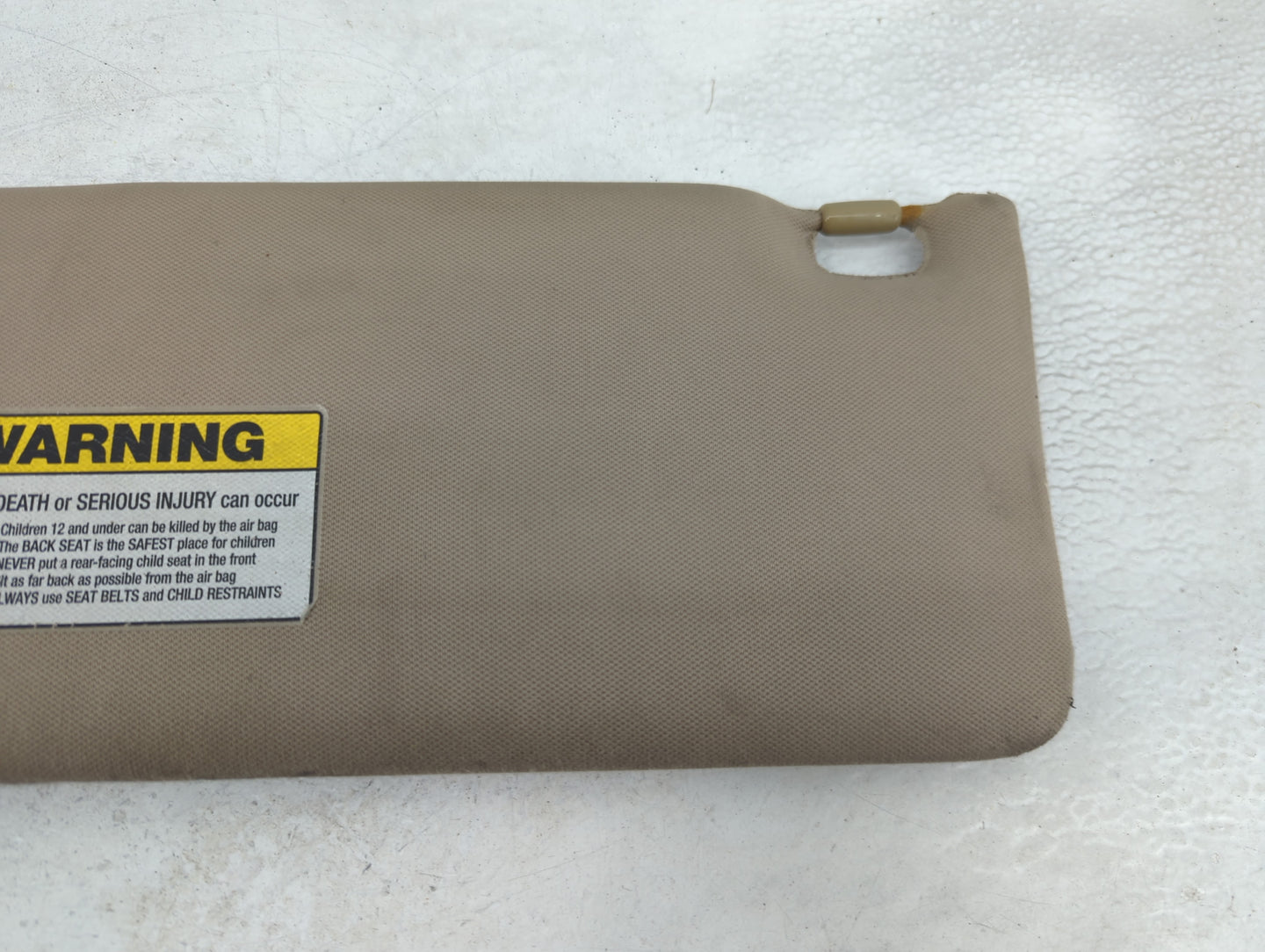 2006 Honda Ridgeline Sun Visor Shade Replacement Driver Left Mirror Fits OEM Used Auto Parts - Oemusedautoparts1.com