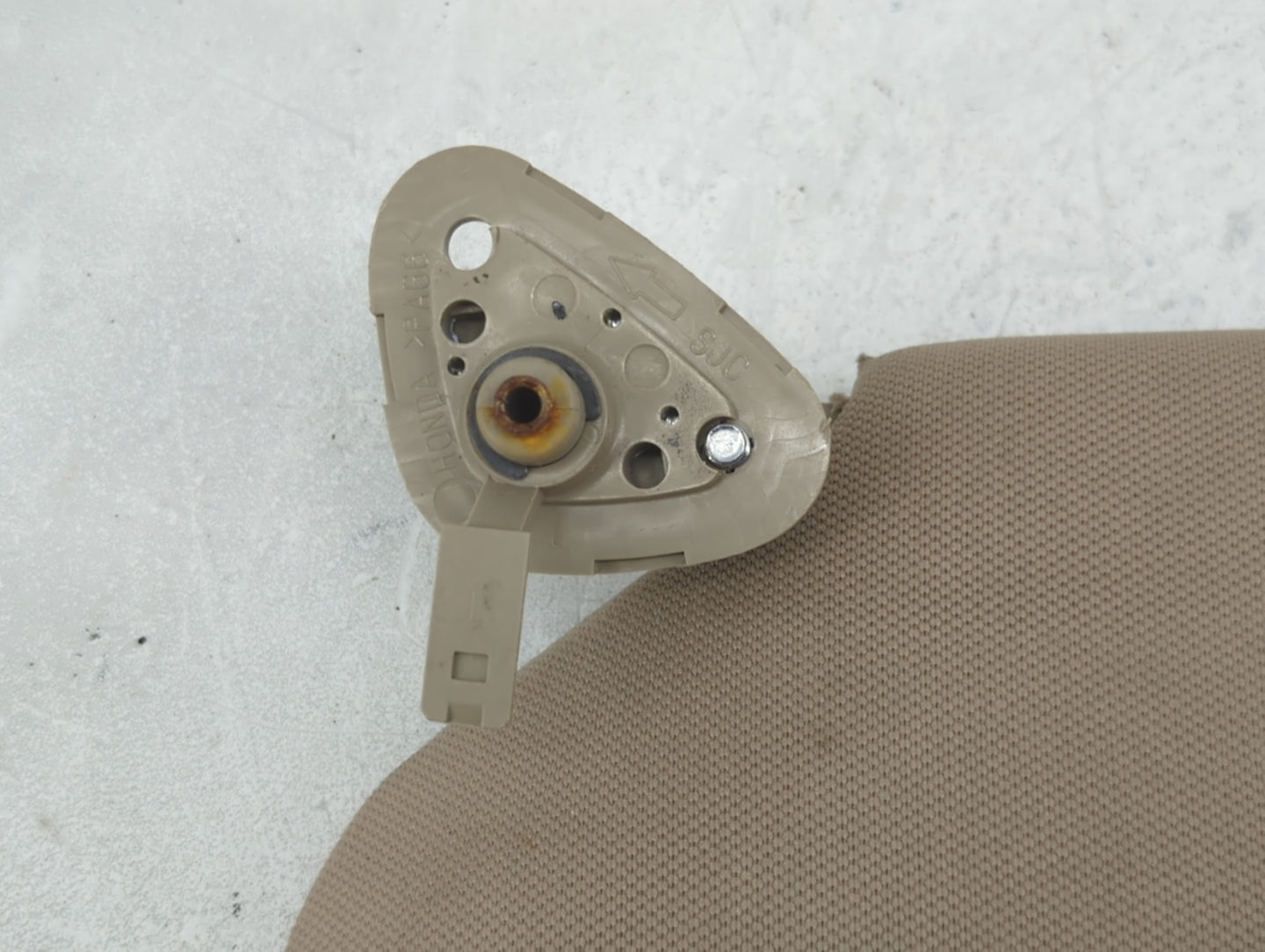 2006 Honda Ridgeline Sun Visor Shade Replacement Driver Left Mirror Fits OEM Used Auto Parts - Oemusedautoparts1.com