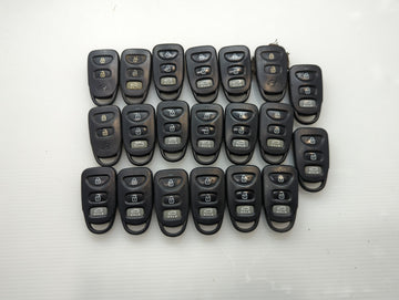 Lot of 20 Hyundai Keyless Entry Remote Fob UNKNOWN UNKNOWN - Oemusedautoparts1.com