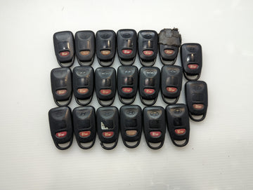 Lot of 20 Hyundai Keyless Entry Remote Fob UNKNOWN UNKNOWN