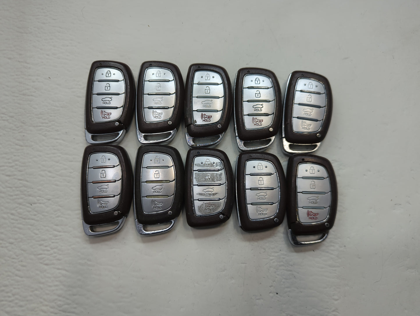 Lot of 10 Hyundai Keyless Entry Remote Fob TQ8-FOB-4F03 | CQOFD00120 - Oemusedautoparts1.com