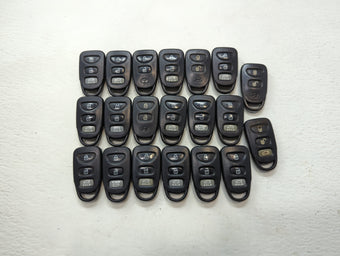 compare product Lot of 20 Hyundai Keyless Entry Remote Fob UNKNOWN UNKNOWN