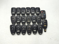 Lot of 20 Hyundai Keyless Entry Remote Fob UNKNOWN UNKNOWN - Oemusedautoparts1.com
