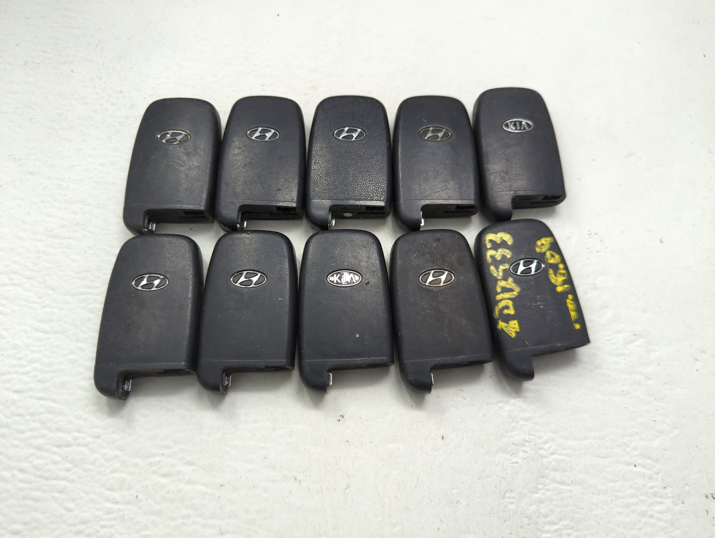 Lot of 10 Hyundai Keyless Entry Remote Fob SY5HMFNA04 MIXED PART NUMBERS - Oemusedautoparts1.com